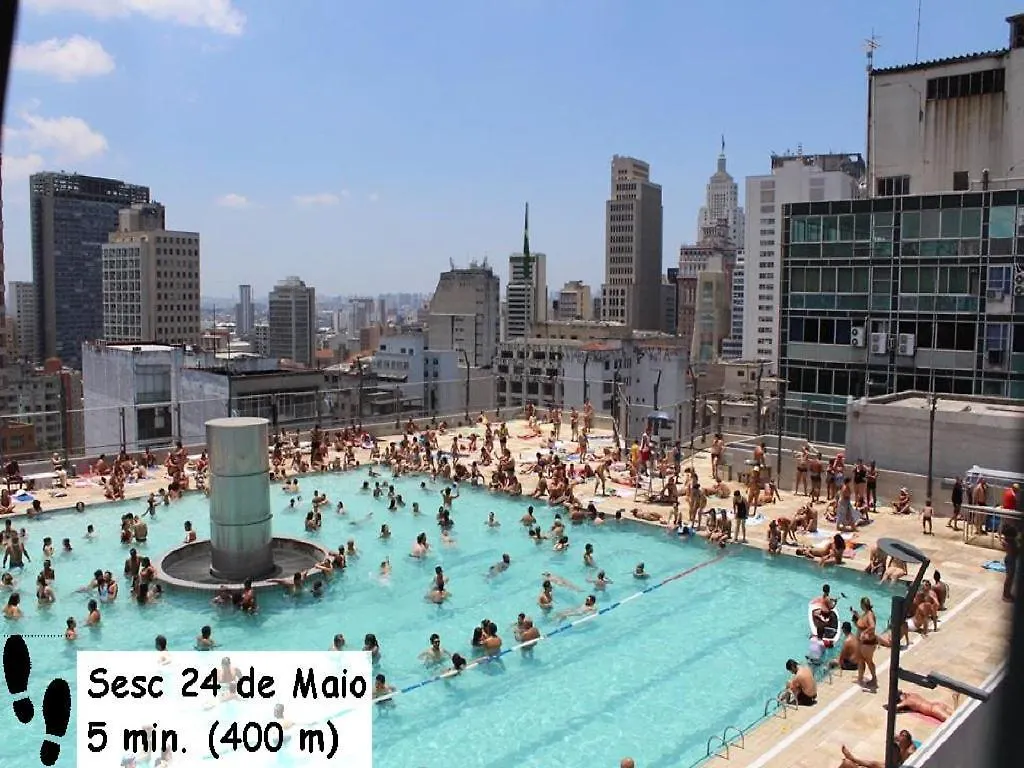 Apartment Studio Espaco Cinema Prox Metro Republica Sao Paulo